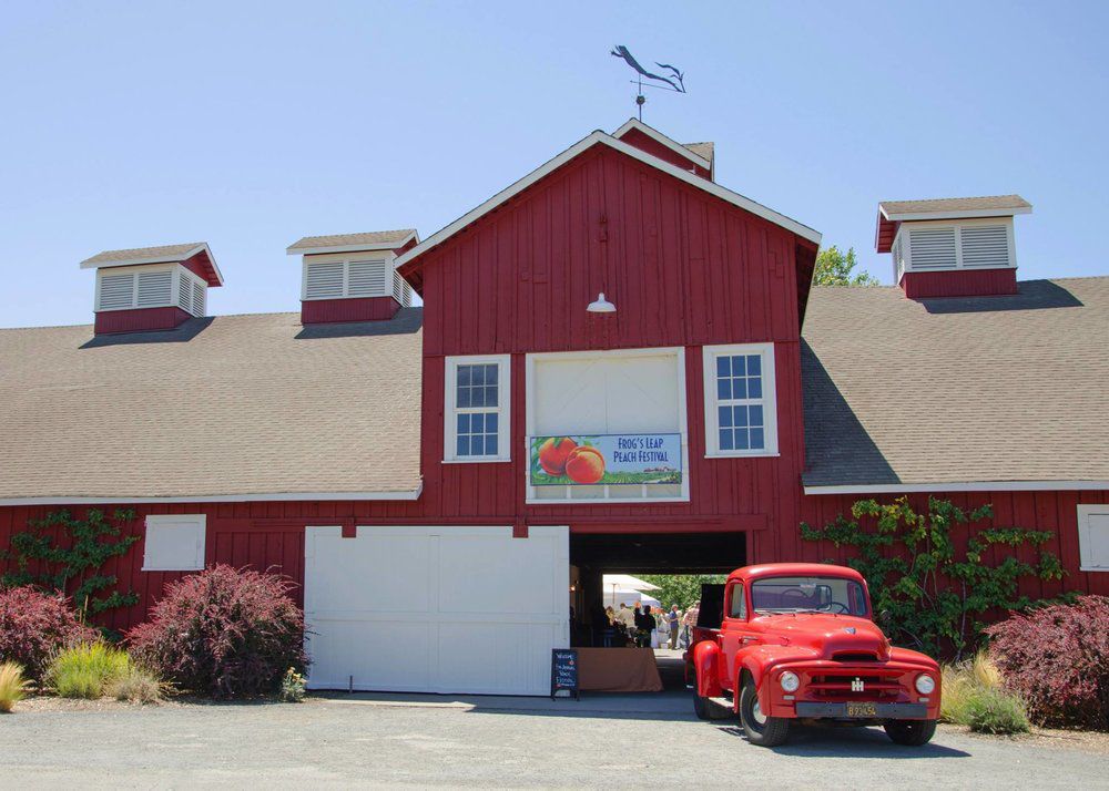 Frog's Leap Summer Peach Festival Benefitting the UpValley Family Centers